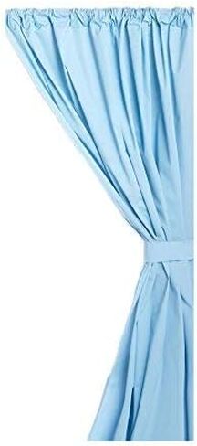 ستارة نافذة الحمام المصنوعة من الفينيل من Carnation Home Fashions، باللون الأبيض in Saudi Arabia