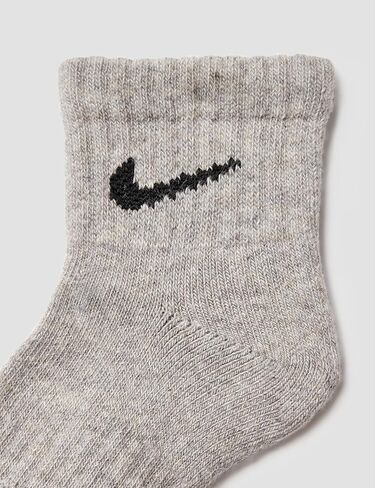 Nike Dri-Fit Performance Basic Ankle (Infant/Toddler/Little Kid) White 5-7 (10 Toddler-3 Little Kid) in Kuwait