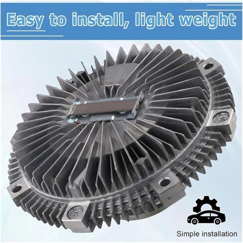 Engine Coupling Fan Assembly Compatible With Nissan Navara D40 YD25 Radiator Cooling Fan Clutch 21082-EB70B 21082EB70A 21082EB70C in Saudi Arabia
