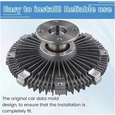 Engine Coupling Fan Assembly Compatible With Nissan Navara D40 YD25 Radiator Cooling Fan Clutch 21082-EB70B 21082EB70A 21082EB70C in Saudi Arabia