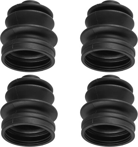 Caltric 2 Rear Axle Inner Outer CV Boot Kit Compatible with Arctic Cat 250 2X4 4X4 2002 2003 2004 2005 in Saudi Arabia