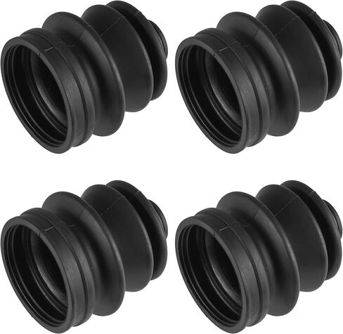 Caltric 2 Rear Axle Inner Outer CV Boot Kit Compatible with Arctic Cat 250 2X4 4X4 2002 2003 2004 2005 in Saudi Arabia