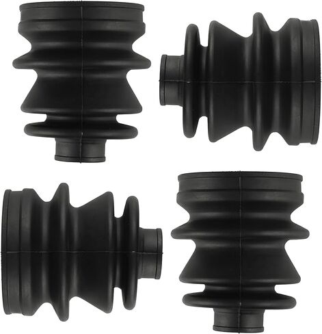 Caltric 2 Rear Axle Inner Outer CV Boot Kit Compatible with Arctic Cat 250 2X4 4X4 2002 2003 2004 2005 in Saudi Arabia