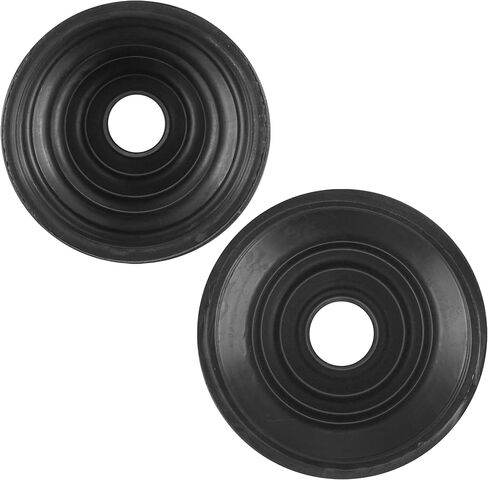Caltric Front Axle Inner Outer Cv Boot Kit Compatible with Yamaha Big Bear 400 Yfm400F 4X4 2002-2006 in Saudi Arabia
