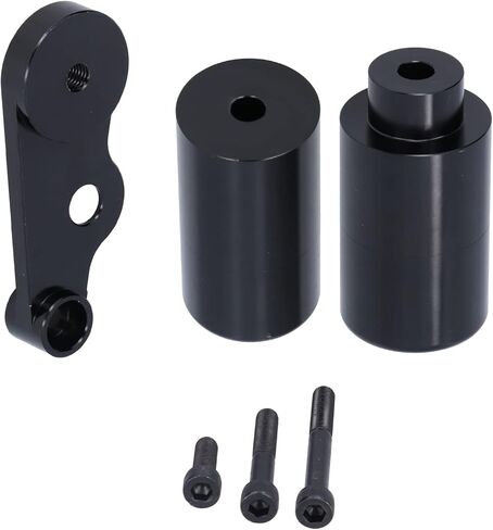Motorcycle Frame Slider Crash Protector Set for GSXR 600 GSXR 750 2006-2009 (Black) in Saudi Arabia