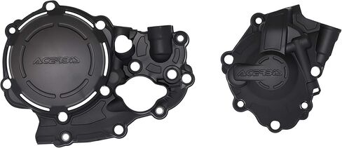 Acerbis X-Power Engine Cover Kit (Black) for 18-21 Honda CRF250R in Saudi Arabia