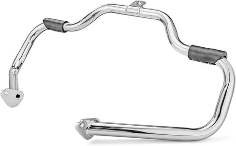 Wsays Front Engine Guard Highway Crash Bar Moustache متوافق مع Harley Touring Electra Street Glide Road King 1997-2008، كروم in Kuwait