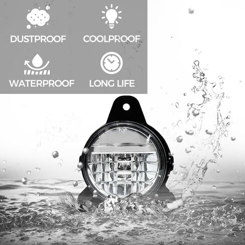 مصباح ضباب LED كامل يناسب 2018 2019 2020 فولفو VNR 300 400 640 للسائق الأيسر والجانب الأيمن للراكب الأمامي مصابيح الضباب للقيادة، استبدال غطاء الكروم 82744707 in Kuwait