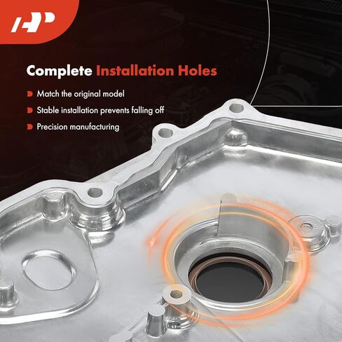 A-Premium Front Engine Timing Cover Compatible with Chevrolet, GMC and Cadillac Vehicles - Camaro 2016-2023, Colorado 2015-2022, CTS 2014-2019, Canyon 2015-2022, ATS 2013-2019, CT6 2016-2018 in Saudi Arabia