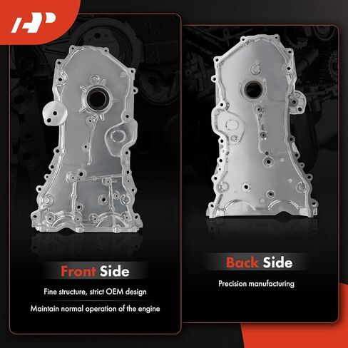 A-Premium Front Engine Timing Cover Compatible with Chevrolet, GMC and Cadillac Vehicles - Camaro 2016-2023, Colorado 2015-2022, CTS 2014-2019, Canyon 2015-2022, ATS 2013-2019, CT6 2016-2018 in Saudi Arabia