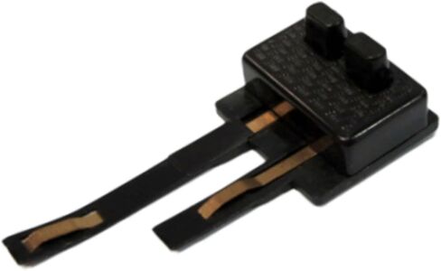 Model Trains HO Scale Digital Power Connecting Clip,Spare Part, 1:87 Scale,Model Railway Accessories for HO Model Trains DIY, Black in Saudi Arabia