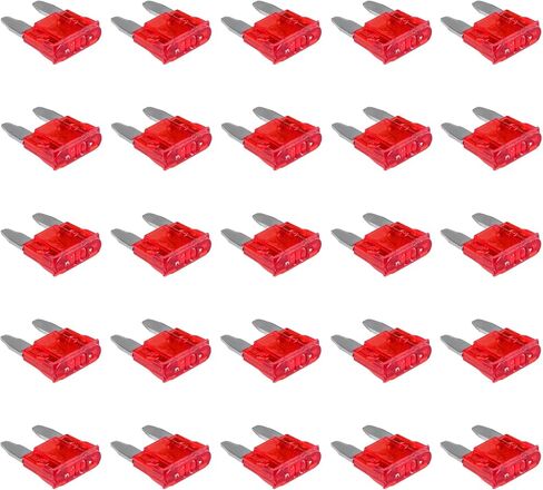 25PCS 15 Amp Mini Car Fuses, 15A Blade Automotive Fuse Kit, Auto Fuse Replacement for Car RV Boat Truck SUV Motorcycle in Saudi Arabia