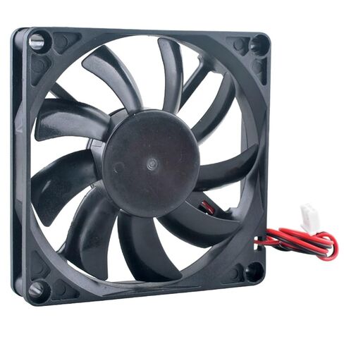ACP8015 80mm High Speed Cooling Fan 80x80x15mm DC 5V/12V/24V Axial Flow 2-Pin for Power Supply/Industrial Equipment(DC24V Double Ball) in Saudi Arabia
