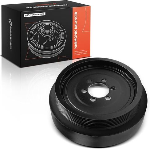 A-Premium Engine Harmonic Balancer Pulley - DOHC 3.0L - Compatible with BMW Cars - 06-13 - X5, 128i, 130i, 325i, 325Xi, 328i, 328Xi, 328i 528i xDrive, 330i, 330Xi, 525i, 525Xi, 530i, 530Xi, Z4 in Saudi Arabia