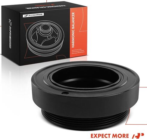 A-Premium Engine Harmonic Balancer Pulley - DOHC 3.0L - Compatible with BMW Cars - 06-13 - X5, 128i, 130i, 325i, 325Xi, 328i, 328Xi, 328i 528i xDrive, 330i, 330Xi, 525i, 525Xi, 530i, 530Xi, Z4 in Saudi Arabia
