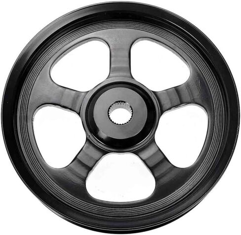 KarParts360 لهوندا ريدجلاين 2006 07 08 09 10 2011 بكرة مضخة التوجيه | الصلب | نوع الحزام السربنتيني | اللون فضي | نوع تركيب الضغط المناسب | تجويف البكرة المخددة | 56483RCAA01, 56483RDAA01 in Saudi Arabia