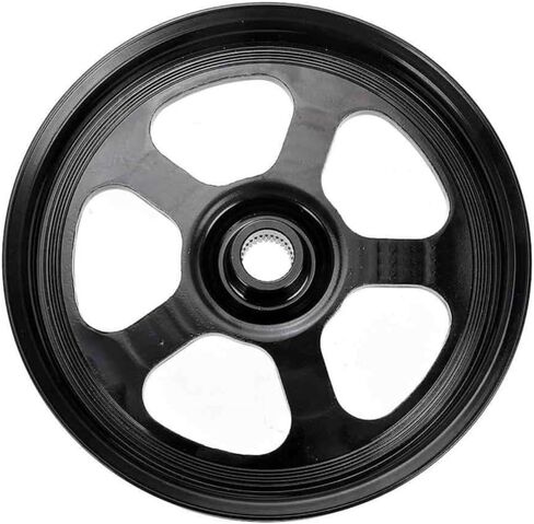KarParts360 لهوندا ريدجلاين 2006 07 08 09 10 2011 بكرة مضخة التوجيه | الصلب | نوع الحزام السربنتيني | اللون فضي | نوع تركيب الضغط المناسب | تجويف البكرة المخددة | 56483RCAA01, 56483RDAA01 in Saudi Arabia