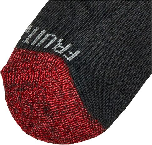 Fruit Of the Loom Boys' Durable Cushion Ankles Socks (10 Pack), White, Large in Kuwait