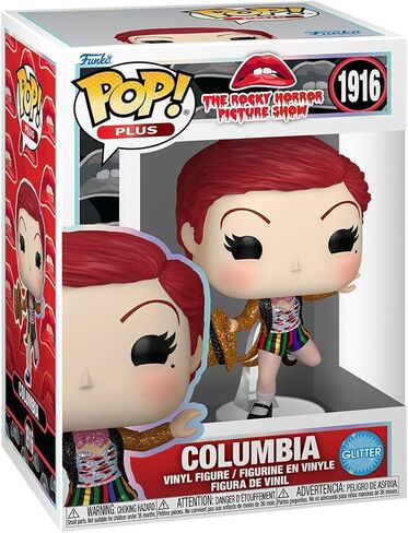 Funko Pop! Plus: Rocky Horror Picture Show - Columbia​ - Glitter - Collectable Vinyl Figure - Gift Idea - Official Merchandise - Toys for Kids & Adults - Horror Fans in Saudi Arabia
