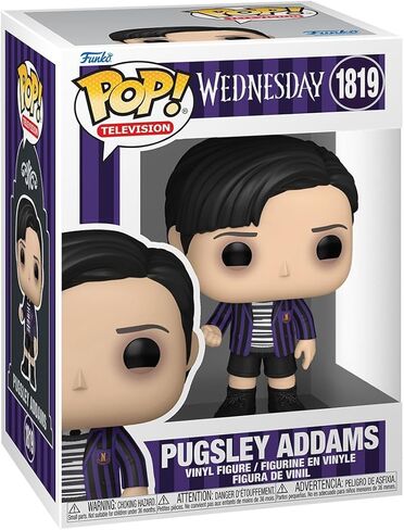 فانكو بوب! التلفاز: الأربعاء - Pugsley Addams - مجسم من الفينيل قابل للتجميع - فكرة هدية - بضائع رسمية - ألعاب للأطفال والكبار - عشاق الرعب - مجسم نموذجي لهواة الجمع والعرض in Saudi Arabia