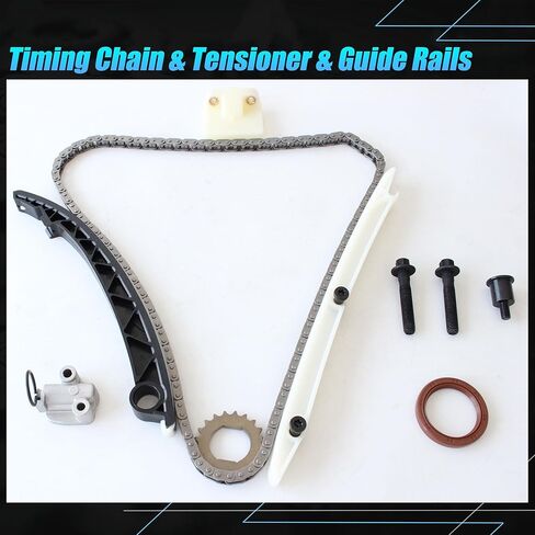 AUCERAMIC 22HP47N ETCK2102 TK343 Timing Chain Kit with Sprocket Gears Fit 2011-2021 for Buick Encore for Chevrolet Cruze Limited Sonic Trax L4 1.4L 1.6L Engine Desg. LUV/LUJ,55562234 55355345 55562222 in Saudi Arabia