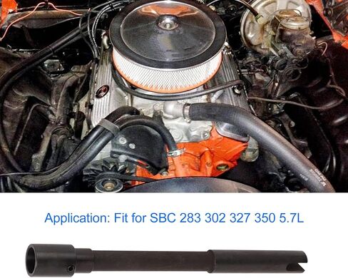 Oil Pump Drive Shaft Heavy Duty Fatigue Proof Steel Oil Pump Intermediate Shaft High Strength Replacement for SBC 283 302 327 350 5.7L in Saudi Arabia