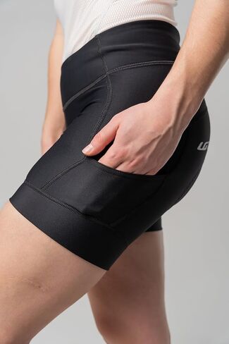 Louis Garneau، شورت نسائي لركوب الدراجات Fit Sensor 5.5 2، أسود، مقاس XX-Large in Saudi Arabia