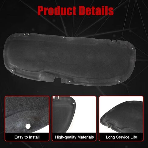 FZJDSD Black Engine Cover Hood Insulation Pad Heat Shield Compatible with Toyota Corolla 2020-2023 in Saudi Arabia