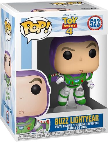 Funko Pop Disney: Toy Story 4 - Buzz Lightyear, Standard - Disney Pixar: Toy Story - Collectable Vinyl Figure - Gift Idea - Official Merchandise - Toys for Kids & Adults - Cartoon/Animation Fans in Saudi Arabia