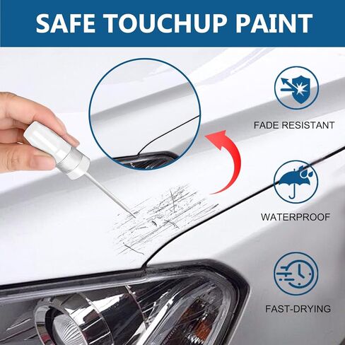Majestic Black Pearl(NH-893P) Touch Up Paint for Acura-Exact Match 2 in 1 touchup Paint Pen for Chips and Nicks Repair Car Paint Scratch Repair in Kuwait