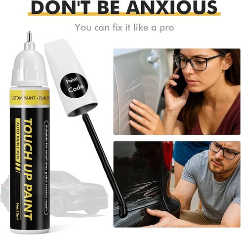 (Baltic Gray (PAS/WAS) Car Touch Up Paint For JEEP, Car Paint Scratch Repair Kit, Quick & Easy Solution to Repair, 2 in 1 Scratch Remover Pen With Color-Matched in Saudi Arabia