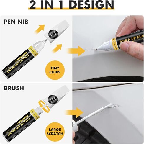 (Baltic Gray (PAS/WAS) Car Touch Up Paint For JEEP, Car Paint Scratch Repair Kit, Quick & Easy Solution to Repair, 2 in 1 Scratch Remover Pen With Color-Matched in Saudi Arabia