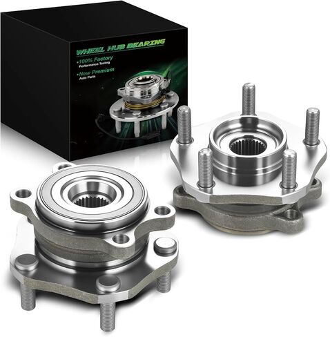 Set of 2 Front Wheel Bearing and Hub Assembly with 5-Lug Fit for:-Nissan Rogue 2020 2021 2022 2023 1.5L 2.5L, Rogue Sport 2020 2021 2022 2.0L Replace OE# 513357 402024BA0A 40202-4BA0A in Saudi Arabia