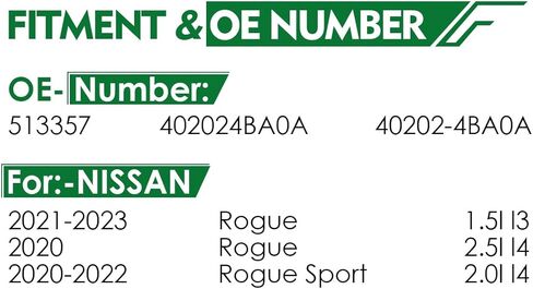 Set of 2 Front Wheel Bearing and Hub Assembly with 5-Lug Fit for:-Nissan Rogue 2020 2021 2022 2023 1.5L 2.5L, Rogue Sport 2020 2021 2022 2.0L Replace OE# 513357 402024BA0A 40202-4BA0A in Saudi Arabia