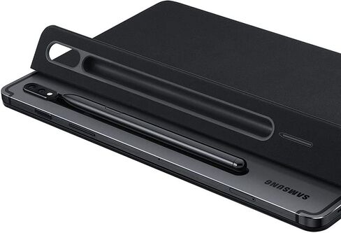 Samsung Galaxy Tab S8 / S7 Book Cover - Original Samsung Tablet Case - Black in Saudi Arabia