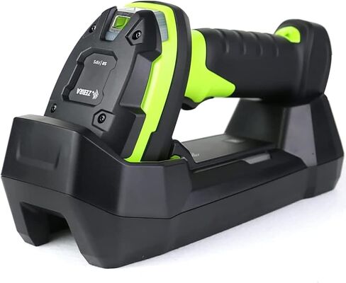 Zebra DS3678-SR Ultra-Rugged Industrial Grade Cordless Barcode Scanner Includes Cradle - Bluetooth, Serial, USB Connectivity - Handheld Standard Range 1D/2D Linear Imager Kit - JTTANDS (Renewed) in Saudi Arabia
