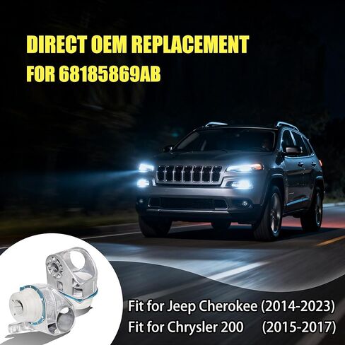 2PCS Exhaust Muffler Hanger Bracket Compatible with JEE.p Cherokee 2014-2023 Chry.sler 200 2015-2017, Replaces# 68185869AB in Kuwait