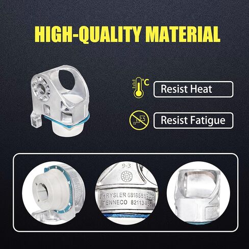 2PCS Exhaust Muffler Hanger Bracket Compatible with JEE.p Cherokee 2014-2023 Chry.sler 200 2015-2017, Replaces# 68185869AB in Kuwait