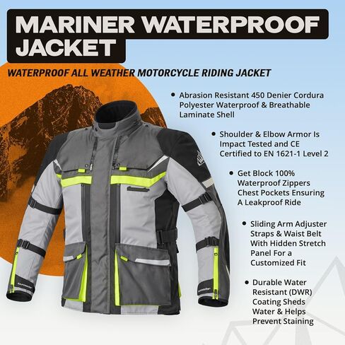 Tourmaster Mariner Waterproof Motorcycle Jacket in Saudi Arabia