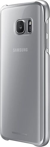 Samsung Galaxy S7 Case Clear Protective Cover - Black in Saudi Arabia