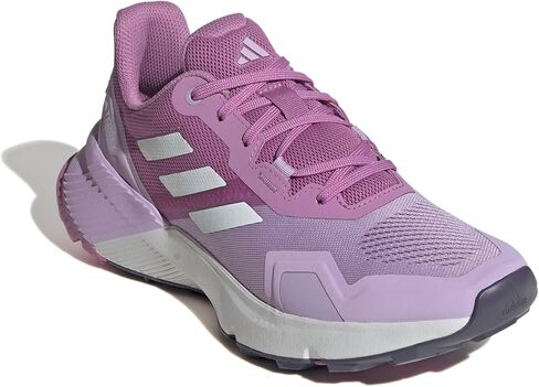 adidas Women's Terrex Soulstride Trail Running Sneaker, Black/Crystal White/Grey, 5 in Saudi Arabia