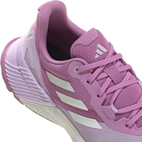 adidas Women's Terrex Soulstride Trail Running Sneaker, Black/Crystal White/Grey, 5 in Saudi Arabia