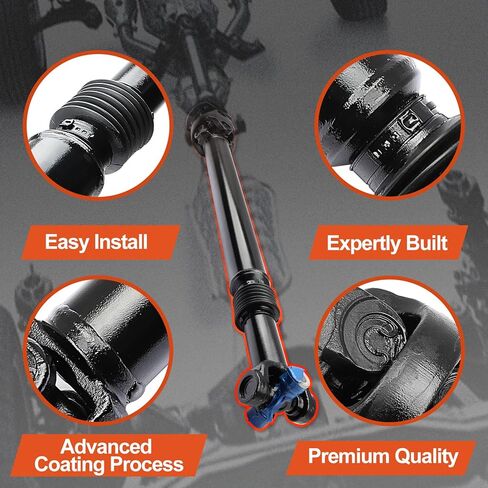 5C3Z4A376FA Front Drive Shaft Prop Shaft Driveshaft [4WD] Compatible with Ford Excursion 2001-2003 5.4L 6.0L Diesel, F-250/350/450/550 Super Duty 1999-2010, V8 7.3L Diesel, Replace OE 5C3Z4A376FA in Saudi Arabia