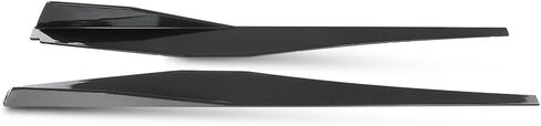 ALLGOOD Side Skirts Extension Panel Lips Compatible with Chevy Corvette C8 Stingray Z51 2-Door 2020 2021 2022 2023 Gloss Black in Saudi Arabia