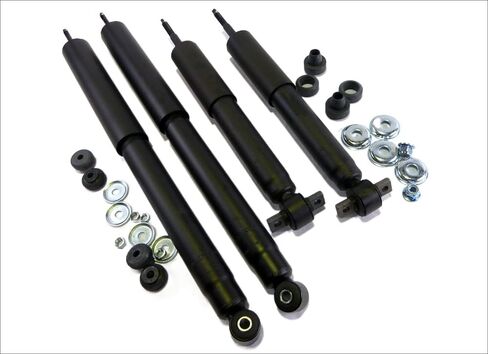 DTA 40011 مجموعة كاملة من الصدمات (عبوة من 4 قطع) أمامية وخلفية متوافقة مع 1997-2003 Ford F150، 2WD فقط in Saudi Arabia