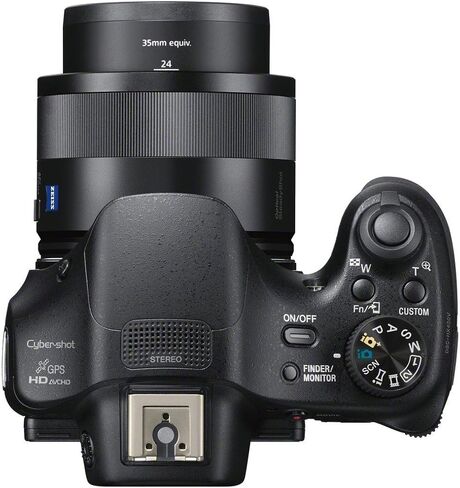Sony HX400V Compact Digital Camera with 50x Optical Zoom, Black in Saudi Arabia