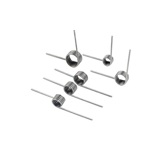 Cgshop-Compressed Spring Wire Diameter 1.2mm Outer Diameter 6-12mm Length 3mm 3 Turns 60/90/120/180 Degree V-Torsion Spring, 10 Pieces, Good Elasticity and More Durable(6mm,1.2mm(120 Degrees)) in Kuwait
