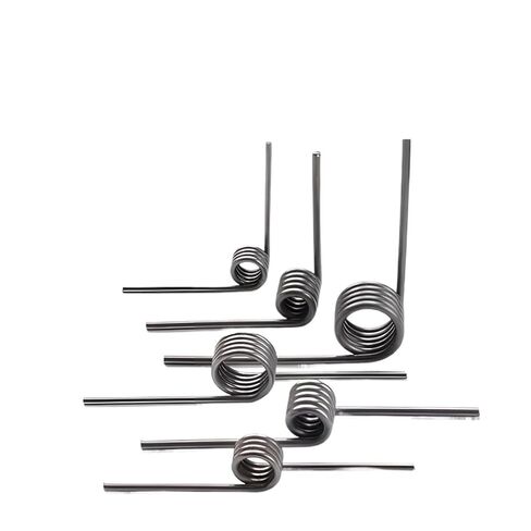 Cgshop-Compressed Spring Wire Diameter 1.2mm Outer Diameter 6-12mm Length 3mm 3 Turns 60/90/120/180 Degree V-Torsion Spring, 10 Pieces, Good Elasticity and More Durable(6mm,1.2mm(120 Degrees)) in Kuwait
