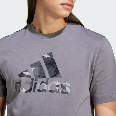 adidas Men's Camo Badge of Sport Graphic Tee in Kuwait
