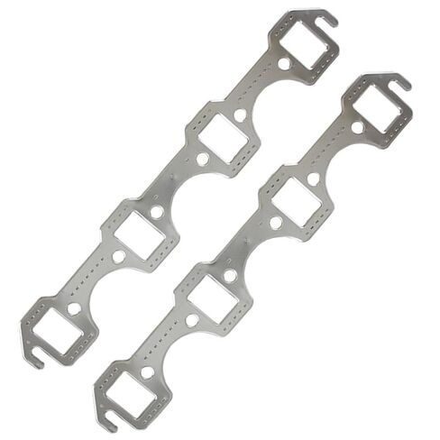 حشوات عادم الألومنيوم SBF، منفذ مستطيل، متوافق مع Ford 1962-95 260-289-302-351W in Saudi Arabia